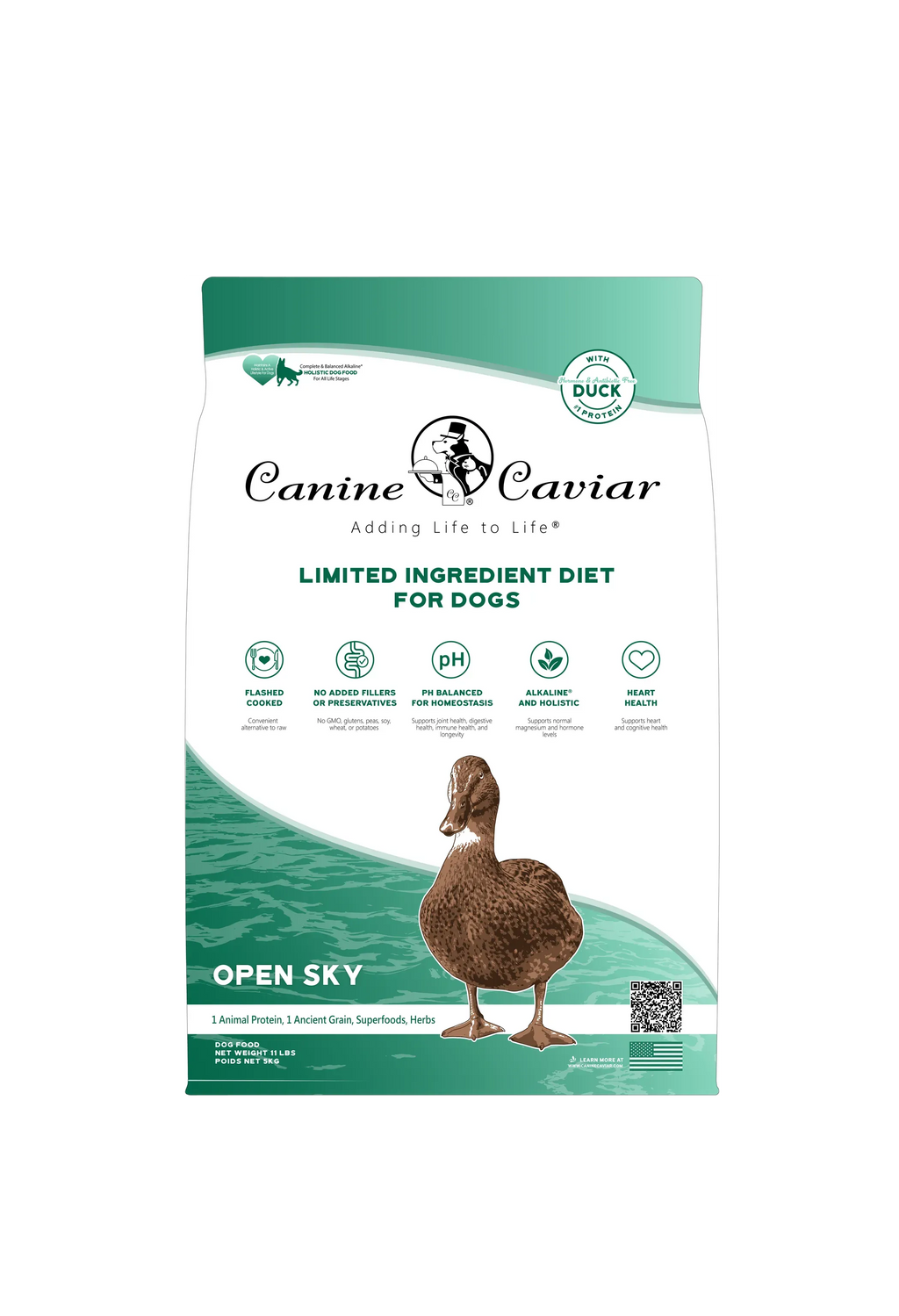 Open Sky Dog Food, Limited Ingredient Alkaline Holistic Dog Food