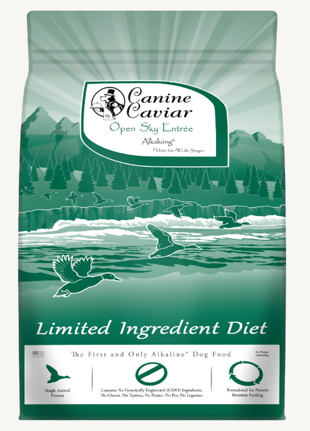 Open Sky Dog Food, Limited Ingredient Alkaline Holistic Dog Food
