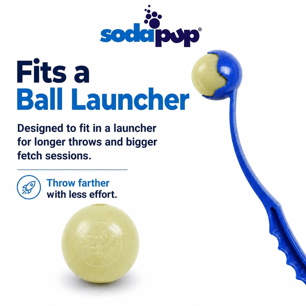 Glitter Ball 3-Pack Dog Toy | Soft PUP-X Rubber Floating Fetch Ball with Treat Dispenser
