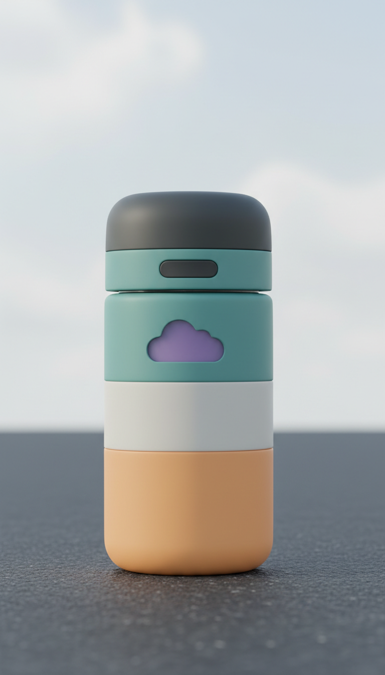 Urban cloud pet travel water bottle