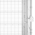 Outdoor Large dog kennel Galvanized steel