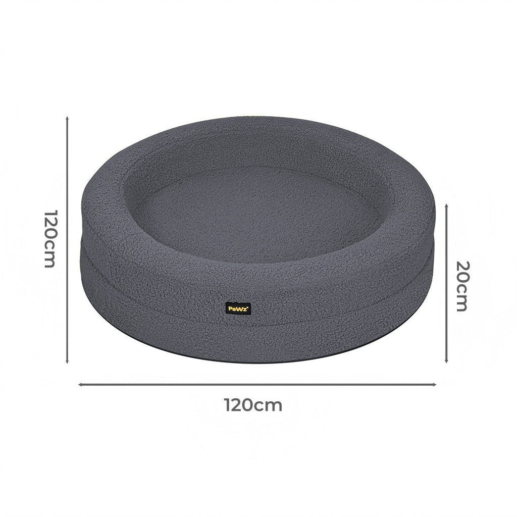 Pawz Pet Orthopedic Calming Bed Memory Foam Dog Sofa